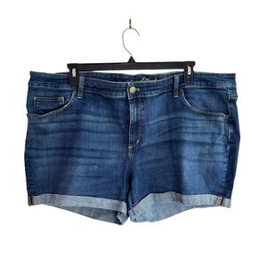 Universal Threads Shorts Womens Plus Size 26W Comfort Stretch Denim Classic